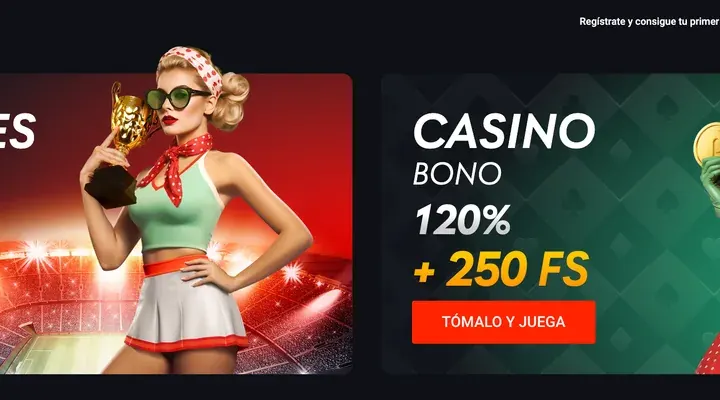 Bono de bienvenida y giros gratis de Pin-Up Casino